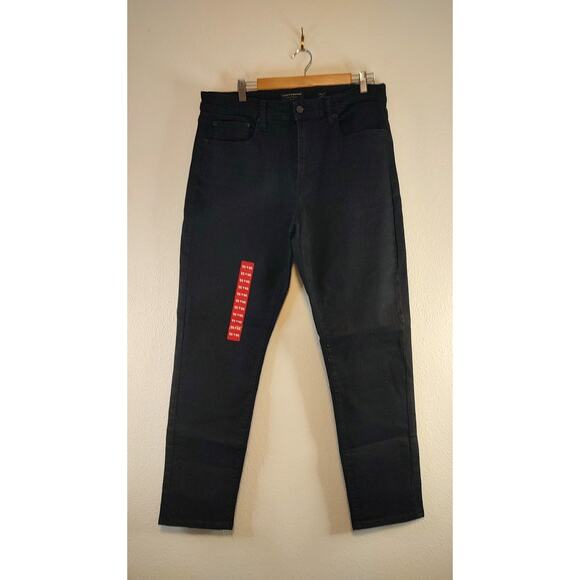 Lucky Brand Men's Black 412 Athletic Slim Five Pocket Jeans Size 34X32 - Picture 1 of 10